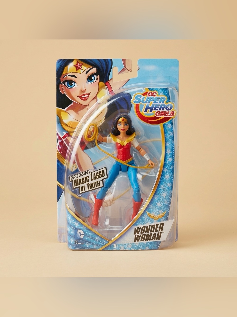 Mattel DC Super Hero Girls Wonder Woman action figure.
